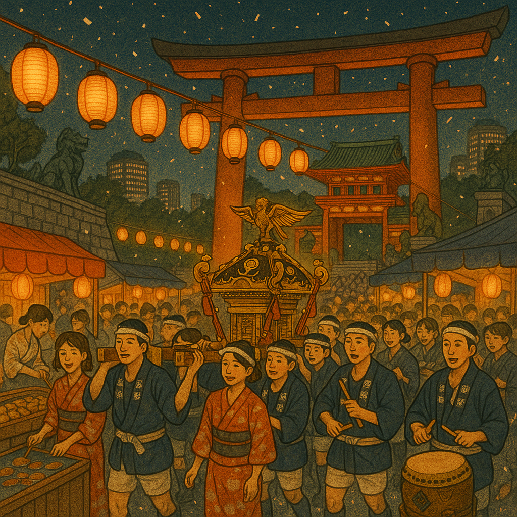 千代田区のお祭り一覧と由来まとめ