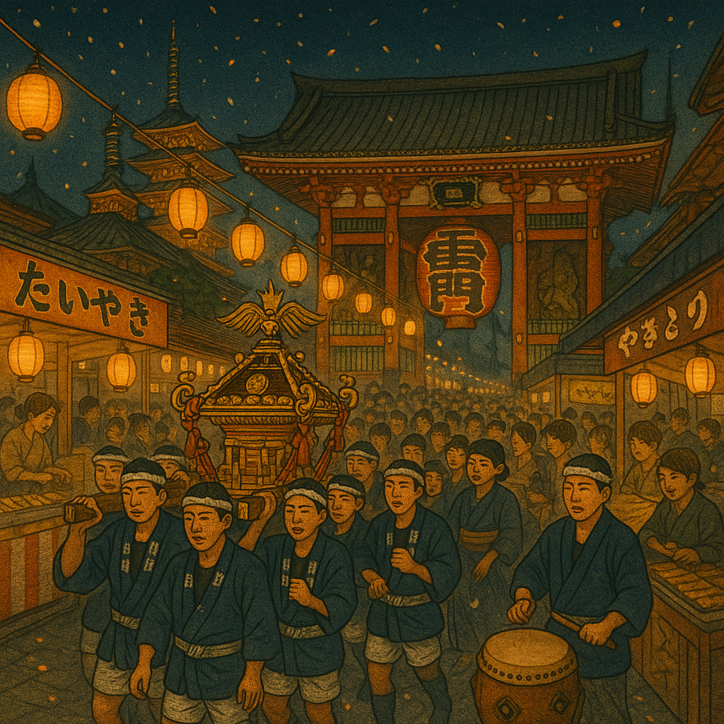 台東区のお祭り一覧と由来まとめ