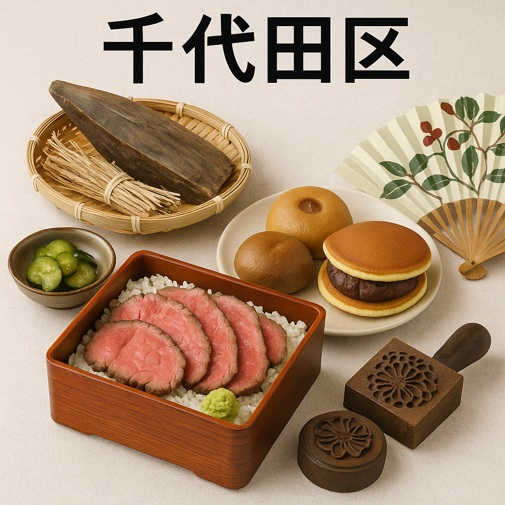 千代田区の特産・名物とおすすめ手土産