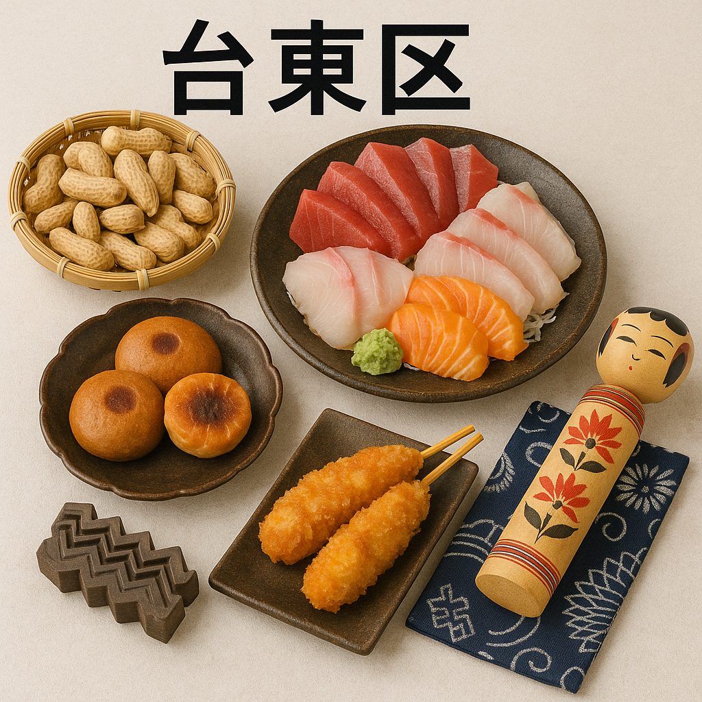 台東区の特産物・名産品（台東区の魅力と下町の技）